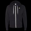 Unisex Heathered French Terry Full-Zip Hooded Sweatshirt Thumbnail