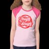 4277 Youth Baby Rib Cap Sleeve Raglan Thumbnail