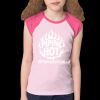 4277 Youth Baby Rib Cap Sleeve Raglan Thumbnail