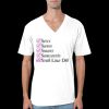 2456 Fine Jersey S/S V-Neck T-Shirt Thumbnail