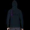 F498 Flex Fleece Drop Shoulder Pull Over Hooded Sweatshirt Thumbnail