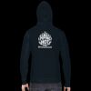 F498 Flex Fleece Drop Shoulder Pull Over Hooded Sweatshirt Thumbnail
