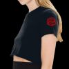 2380 Fine Jersey S/S Cropped T-Shirt Thumbnail