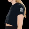 2380 Fine Jersey S/S Cropped T-Shirt Thumbnail
